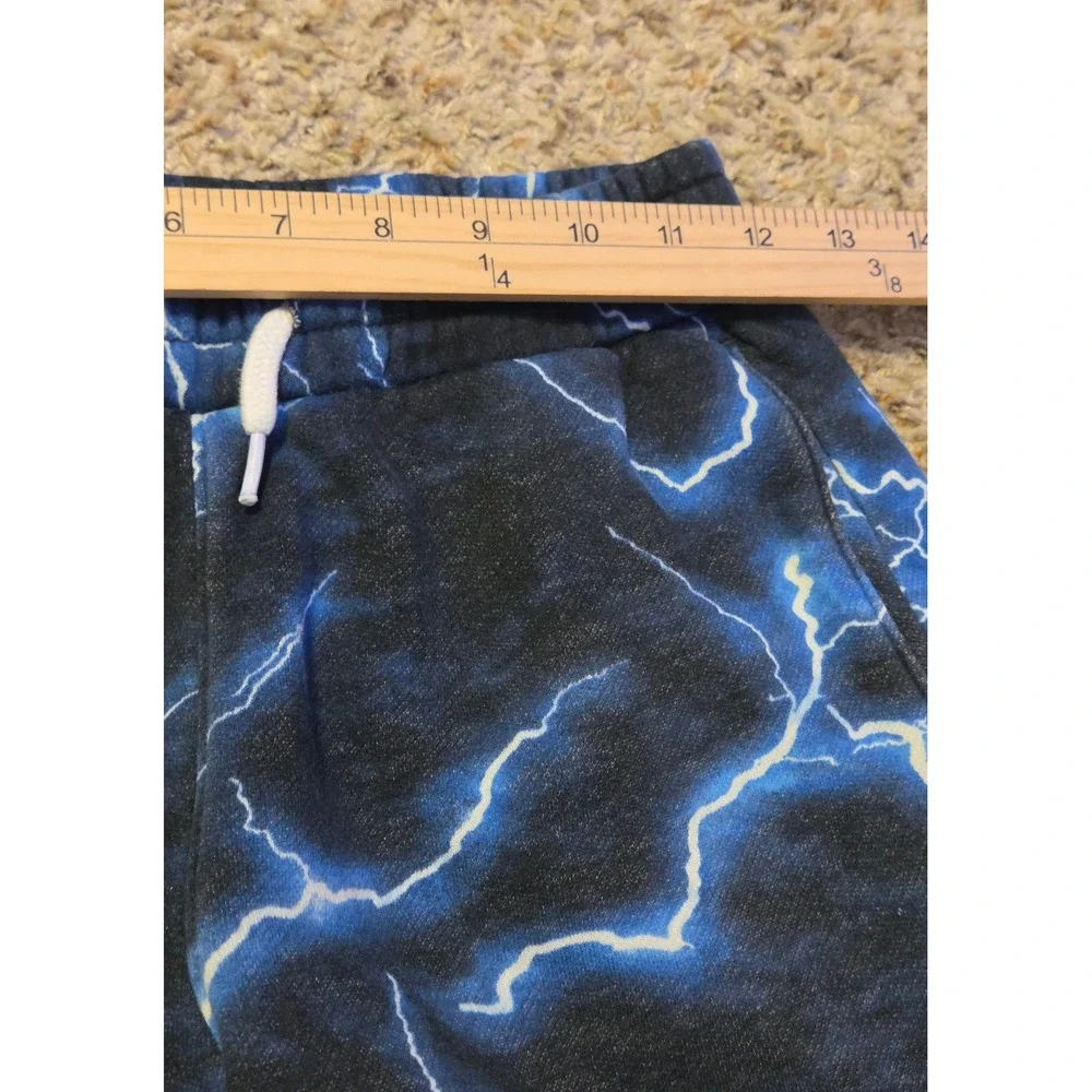 Abercrombie‎ Kids Lightning Pattern Shorts Youth Size 11/12 Blue